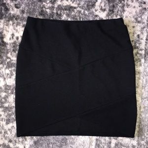 Cotton mini skirt